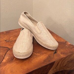 Spirit Beige Slip-On Espadrilles